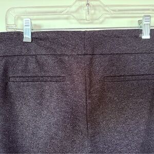 Women’s Hilary Radley Charcoal Textured Pants. Size medium.